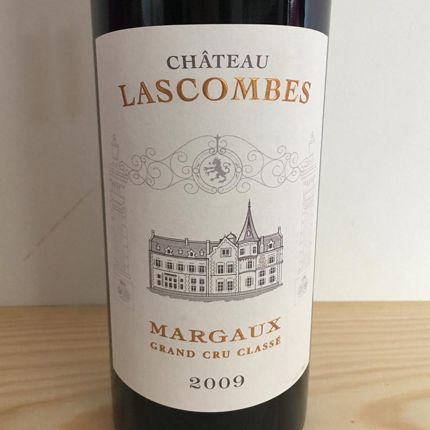 (1支)2009年 力士金庄园干红葡萄酒 chateau lascombes