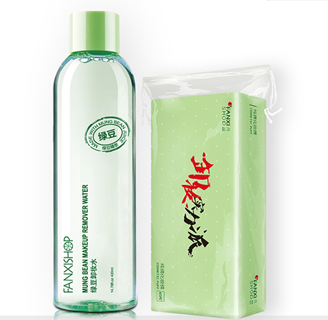 凡茜绿豆卸妆水420ml赠化妆棉温和卸妆 深层清洁 保湿滋润不油腻|msdalam kategori Beauty/badan/minyak pati, pembersihan - dari Buy2taobao.com untuk memberikan perkhidmatan ejen Taobao profesional membeli