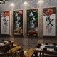 网红火锅店墙面装饰挂画图餐饮烧烤肉小吃饭店墙贴纸创意背景布置