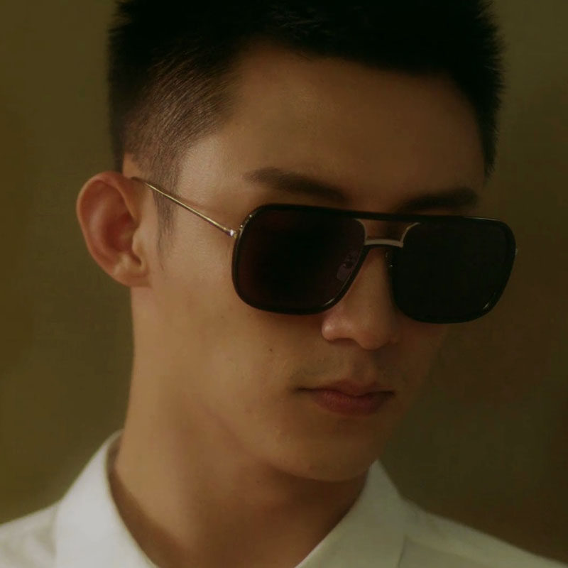 结爱千岁大人的初恋黄景瑜贺兰同款大框护目墨镜男关皮皮太阳镜潮