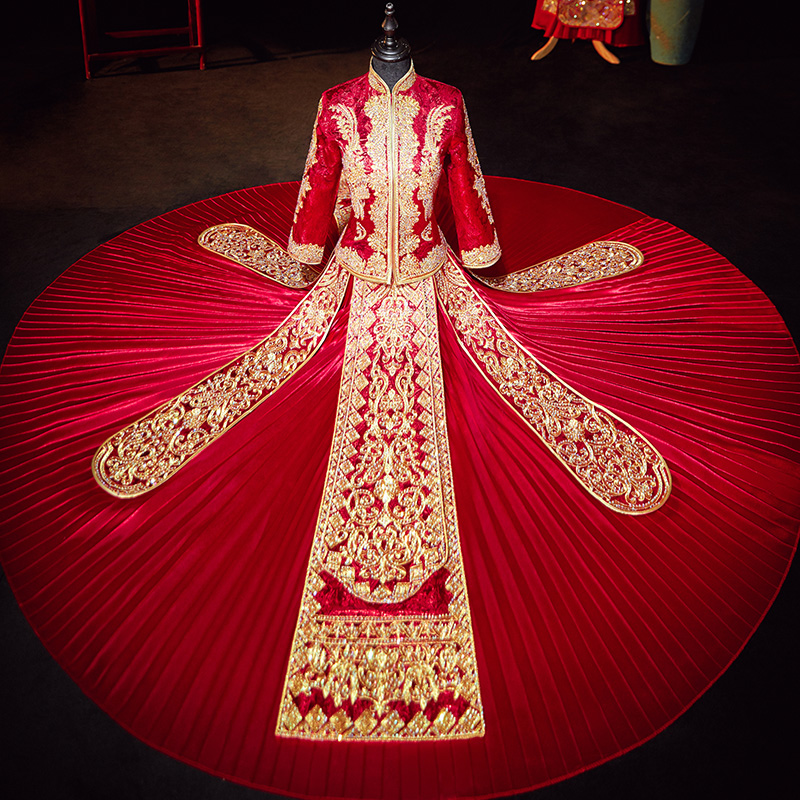 婚纱中式中国风