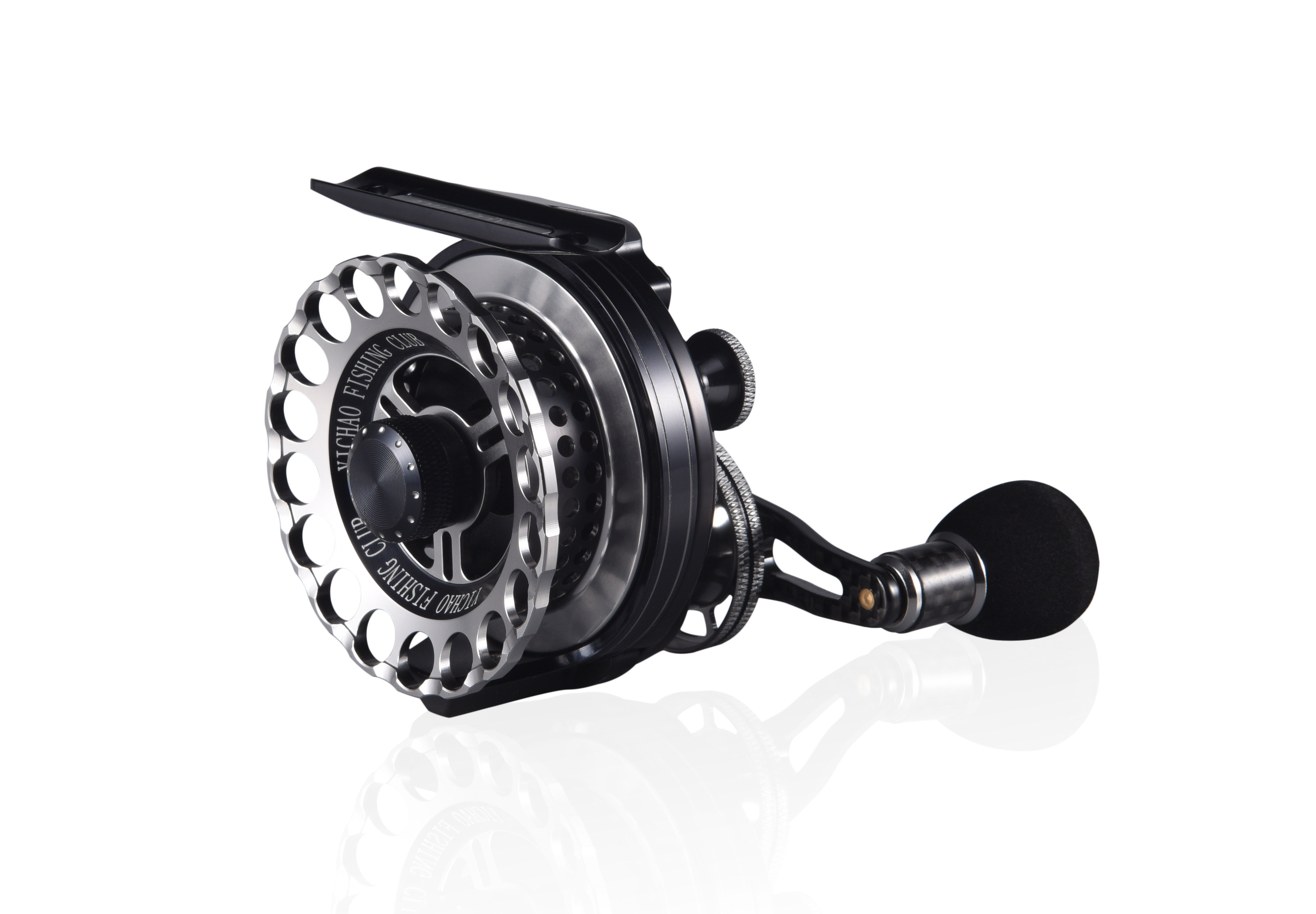 益超hhd65-h海筏轮黑鲷无泄力缓降筏钓轮前打轮筏轮桥筏冰钓正品