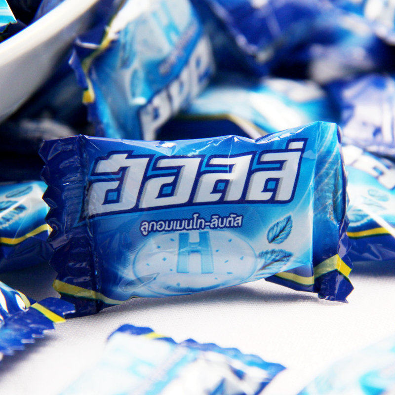 宝路薄荷糖750g有个圈的老式含片糖冰路强劲清凉散装招待糖果