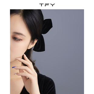 韩国网红同款大蝴蝶结发夹侧边对夹发卡可爱后脑勺夹子头饰发饰女