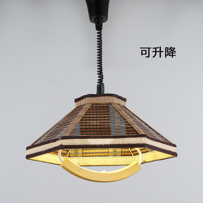 打麻将房伸缩灯升降灯拉伸棋牌室吊灯餐厅吧台球室奶茶店餐桌伸缩