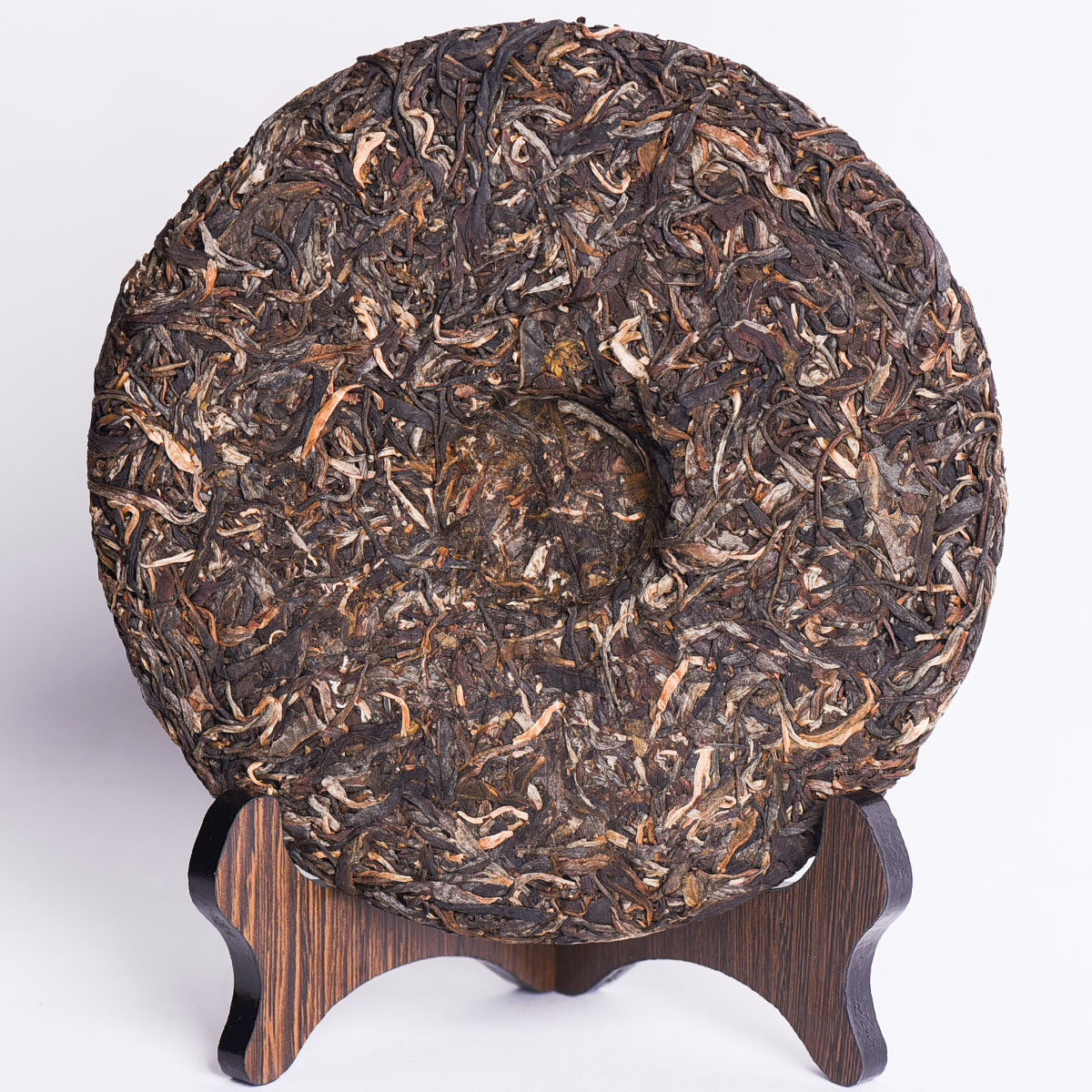 7片 14年景迈生态古茶普洱生茶357g饼茶