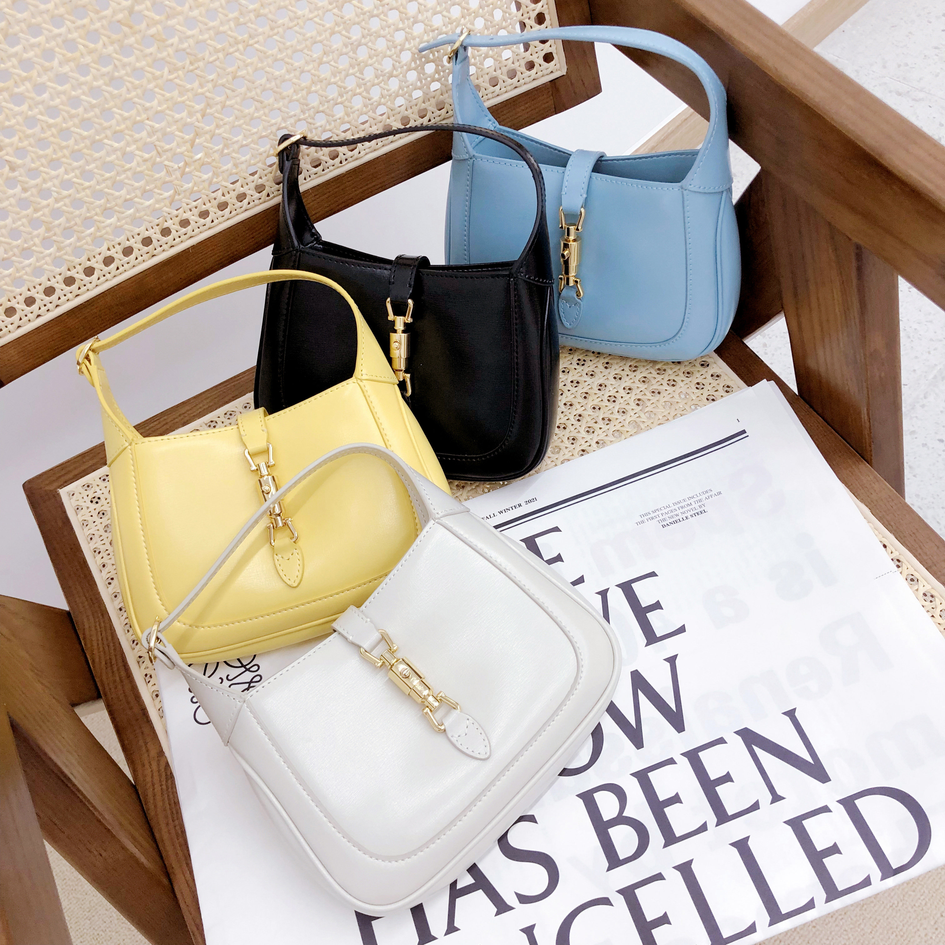 老佛爷先生jackie1961腋下包女夏马鞍包迷你小包包单肩斜挎包女包