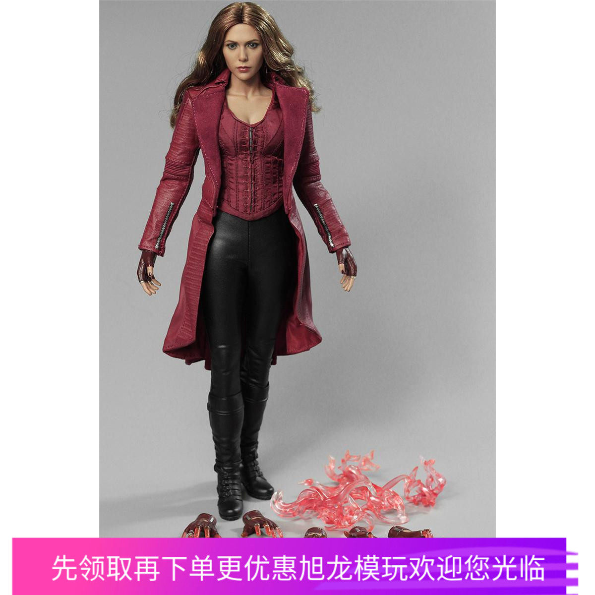 现货firea02916女兵人套装绯红女巫30战斗服版女巫模型