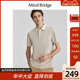 Mind Bridge2024新款简约短袖T恤男士韩版Polo衫夏季商务休闲上衣