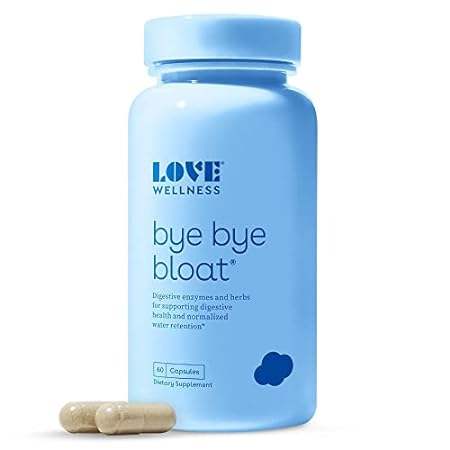 Love Wellness Bye Bye Bloat， Digestive Enzymes | Bloating