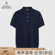 Brooks Brothers/布克兄弟男士夏Supima棉翻领短袖针织POLO衫