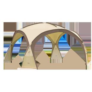 原始人穹顶天幕帐篷户外大号凉亭过夜野营野餐装备全套防晒遮阳棚
