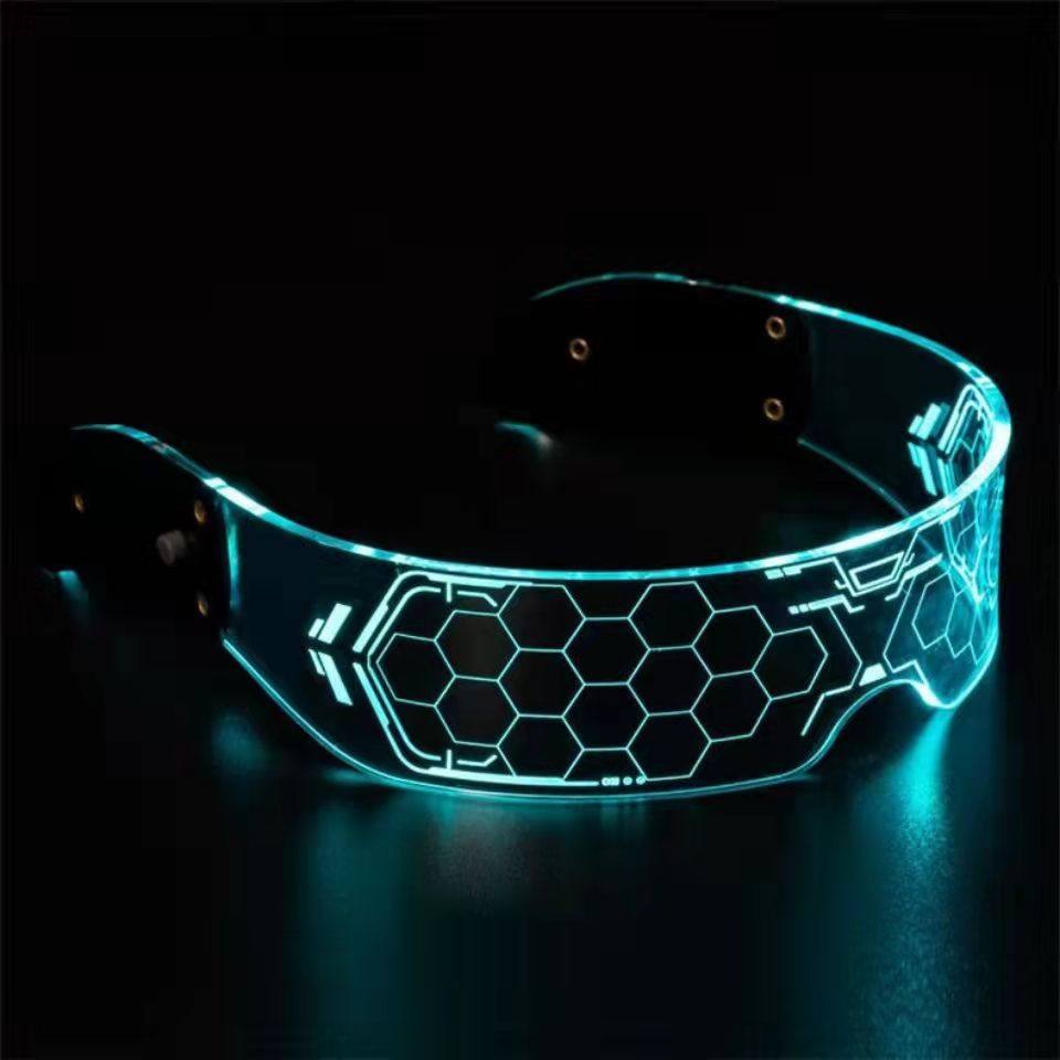 未来科技感眼镜