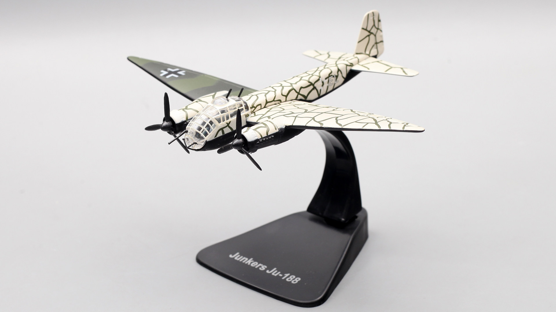 特价容克思kx2_atlas 1:144 二战德军容克188战斗轰炸机合金模型飞机