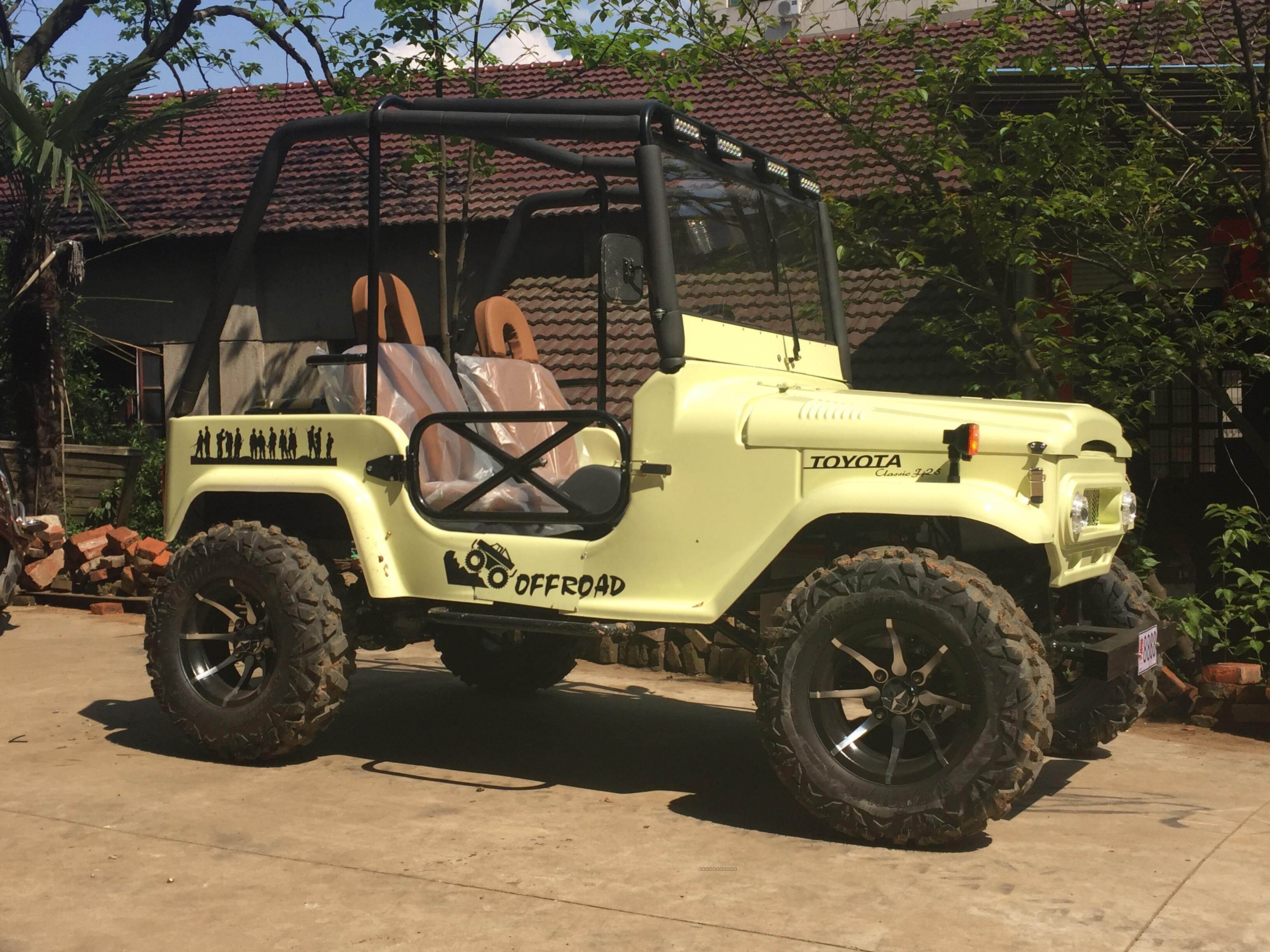 2018新款促销成人电动沙滩车大型四轮摩托车全地形吉普越野卡的车