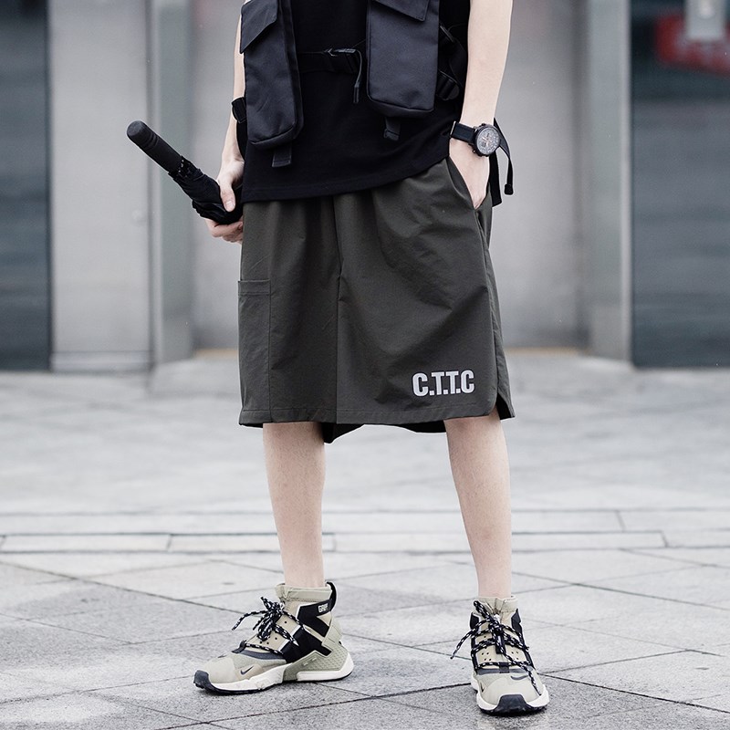 CATSSTAC 19SS Original design street Chaopai Light and thin ventilation Easy motion leisure time shortsin the Men's clothing, Casual pants category - from Buy2taobao.com to provide professional Taobao agent buy service