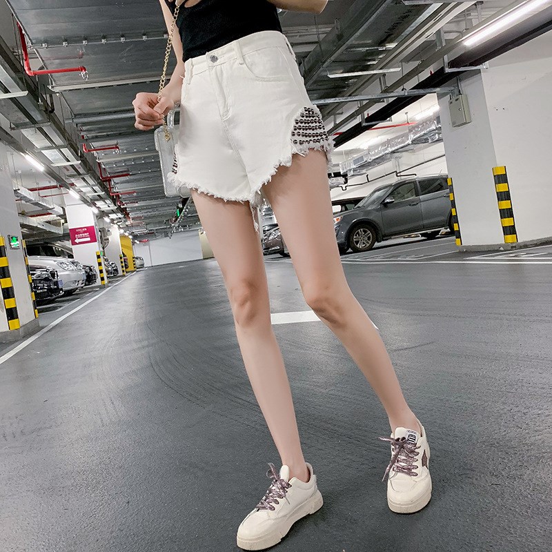 Show thin high waist shorts in the summer of 2019 the newin the Women's clothing/Boutique , Jeans category - from Buy2taobao.com to provide professional Taobao agent buy service