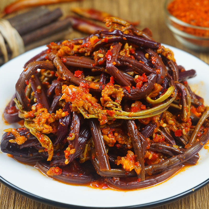 东北延边朝鲜族特产香辣拌蕨菜新鲜 韩国泡菜下饭菜 韩式咸菜酱菜