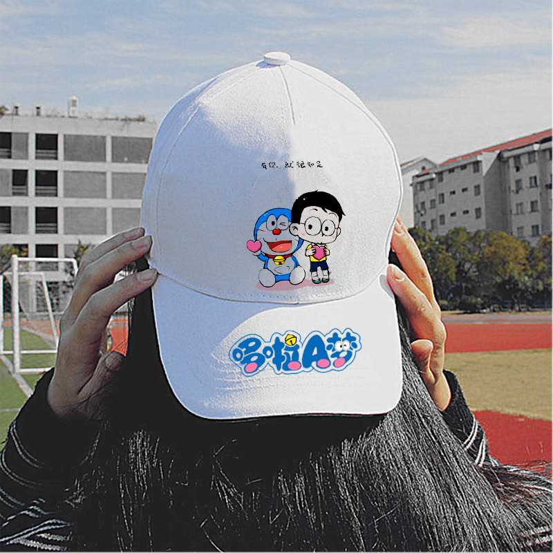 new pattern Doraemon Hat Viking Jingle cats Nobita Baseball cap Male and female students White capin the Accessories/Leather belt/Hat/Muffler , Hat category - from Buy2taobao.com to provide professional Taobao agent buy service