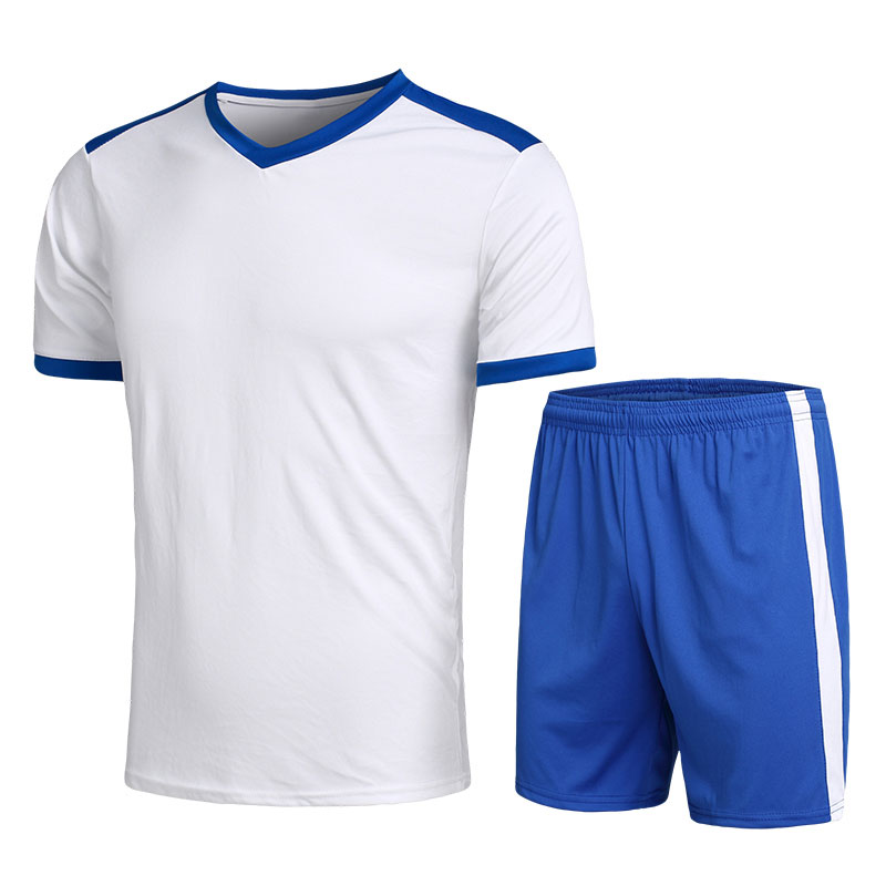 特略自营 短袖足球服套装足球训练服比赛组队服儿童成人定制青训