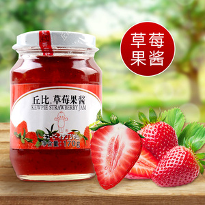 丘比草莓果酱170克 寿司材料烘焙食材面包水果酱三明治夹心调味酱