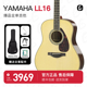 YAMAHA雅马哈全单吉他LL16 LL16D ARE LL6电箱款民谣吉它专业演奏