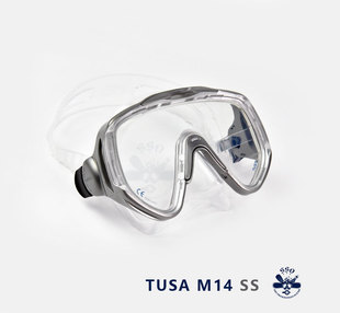 【SALE】TUSA面镜瑕疵库存日本进口M27M212M110浮潜深潜大神面镜