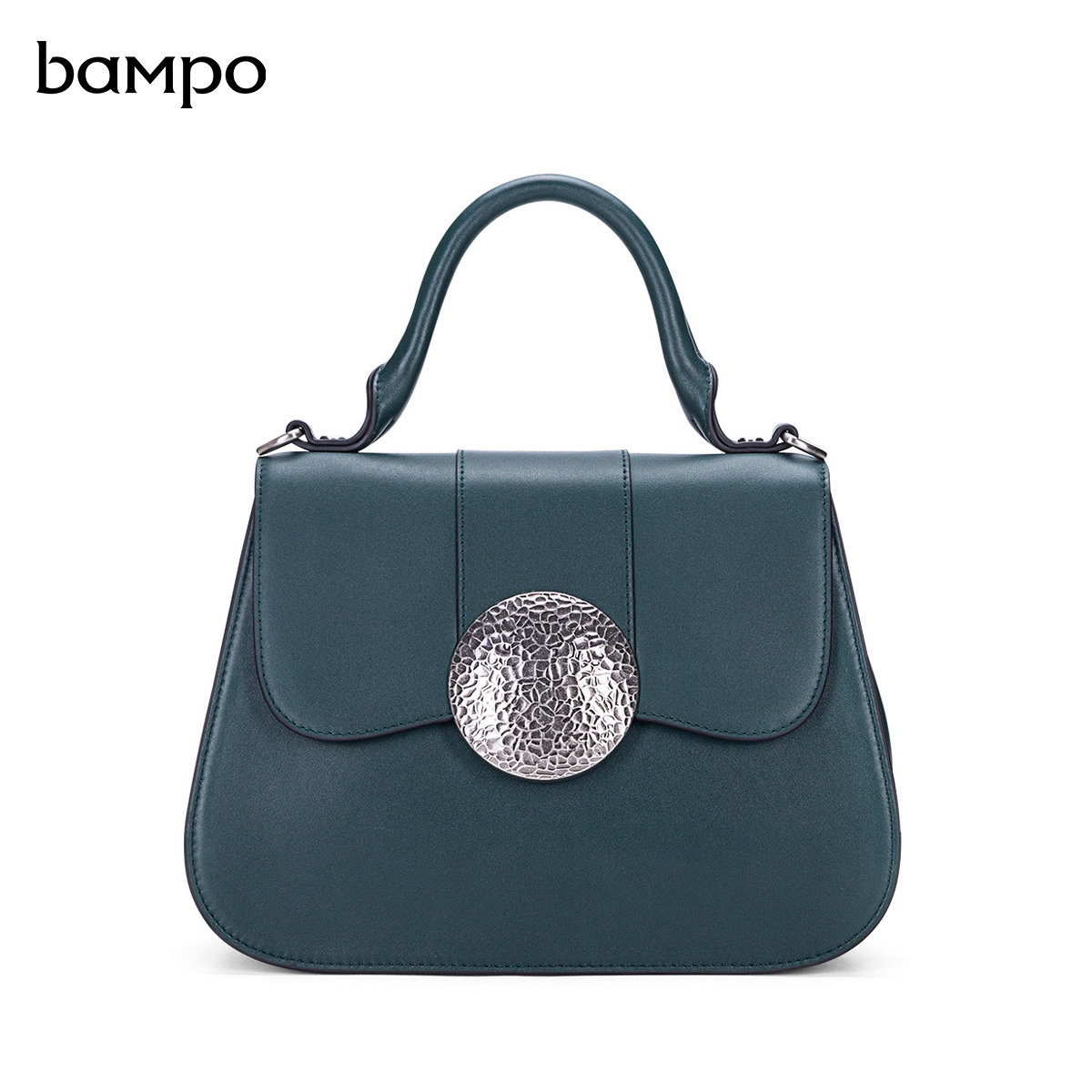 5*17cm已售0新品天猫￥2590折后价￥2590bampo半坡品牌真皮女包名牌