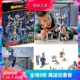 中国积木西游记悟空小侠80028三打白骨精夜光机甲男孩拼装玩具