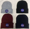 外贸字母刺绣针织帽纯色男女毛线冷帽NASA winter hat|ms 外贸字母刺绣针织帽纯色男女毛线冷帽NASA winter hat|ms