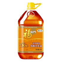 COFCO Fulinmen non GMO pure fragrant soybean oil 5L * 1 barrel household nutritious and healthy edible oil