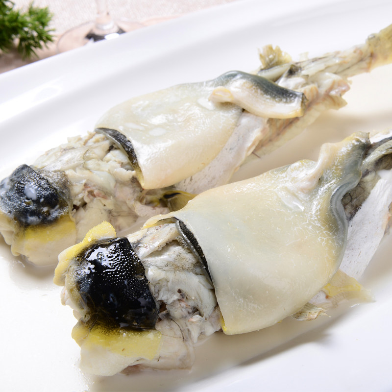 中洋白汁河豚鱼已处理速冻冷冻食品熟食营养方便两条装800g