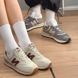 New Balance NB官方运动鞋男鞋女鞋新款情侣鞋休闲鞋子574跑步鞋