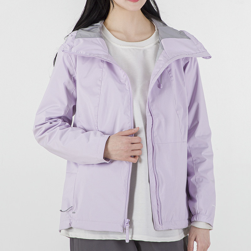 哥伦比亚官方旗舰店冲锋衣女装2022春季新款户外运动服防风夹克女