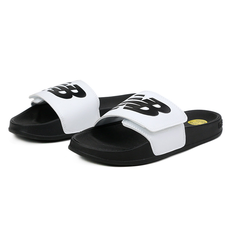 new balance nb官网旗舰女鞋运动拖鞋2022新款白色一字拖沙滩鞋潮