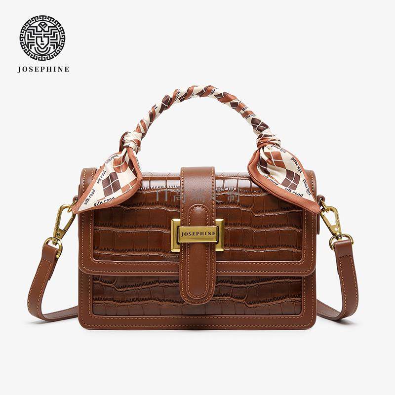 josephine/约瑟芬2022新款约瑟芬单肩斜跨手提包压纹系列6902压纹