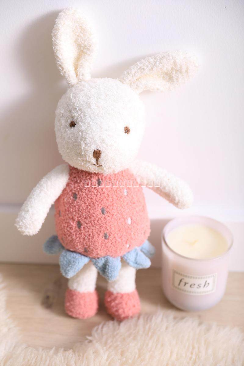 日系软绵绵可爱草莓兔子儿童公仔 好评好店