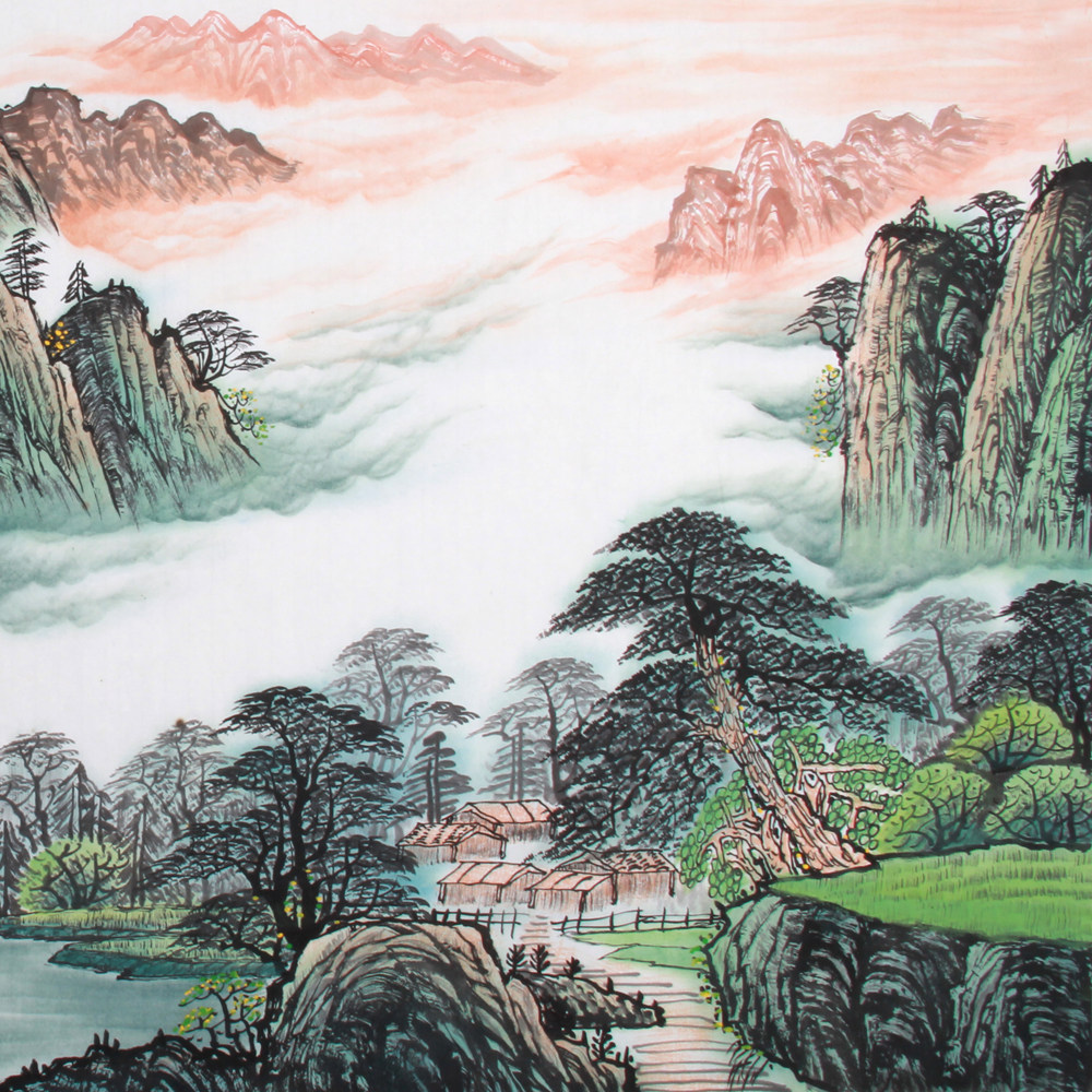 王绍德《精品四尺山水系列 聚祥纳瑞》