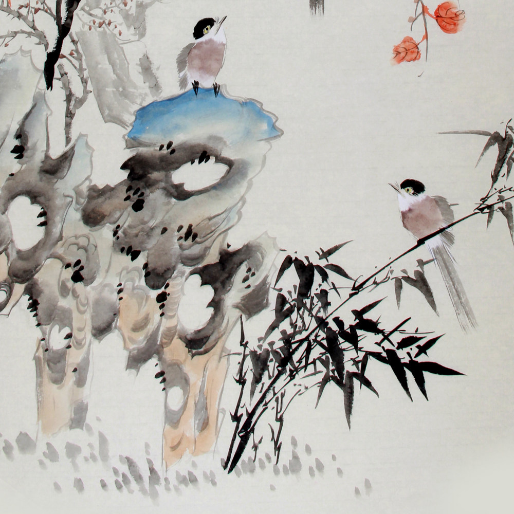 许世平《精品花鸟系列 秋色图》