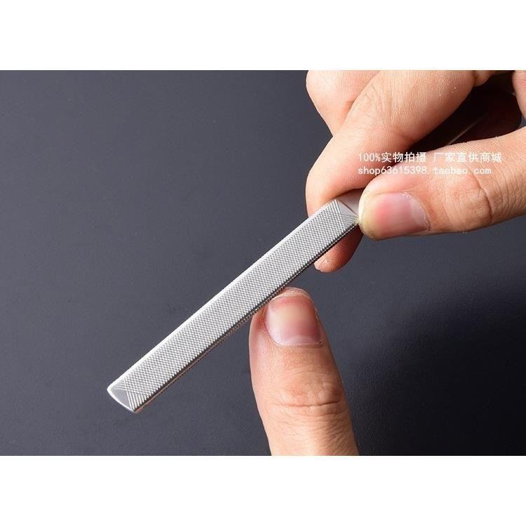 灰指甲专用锉刀灰指甲锉刀打磨条不锈钢厚硬指甲修脚甲搓条美甲挫