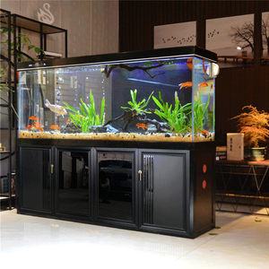 大型鱼缸水族箱底滤免换水图片