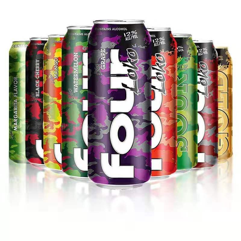 四洛克four lock啤酒 水果味预调配鸡尾酒 695ml四洛克1瓶装