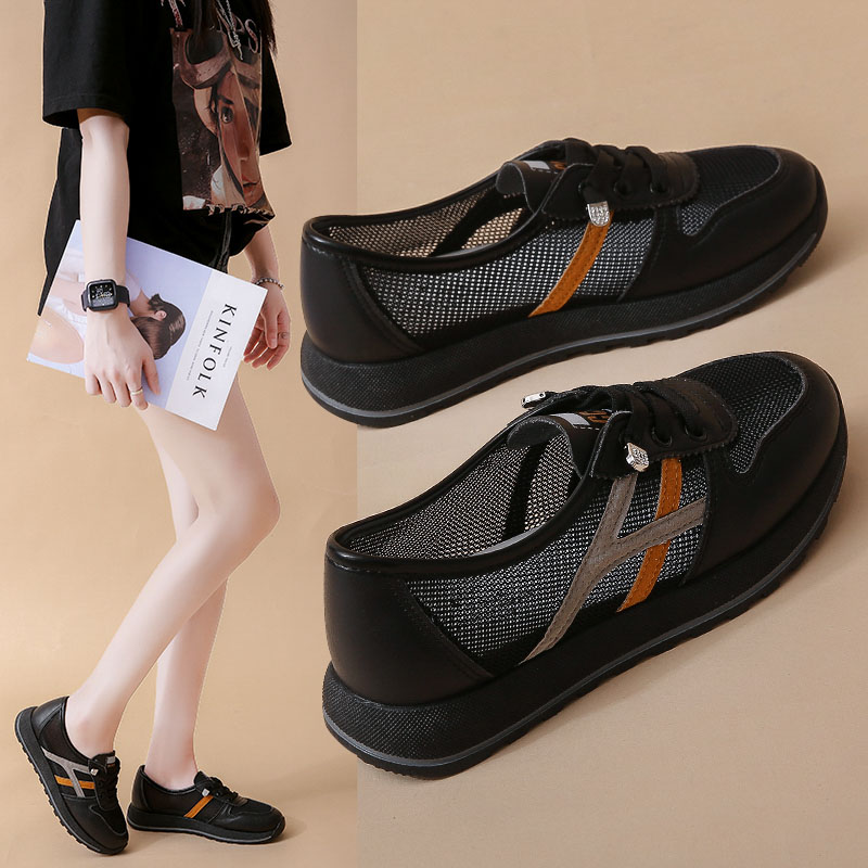 女外穿时尚百搭凉拖无后跟懒人鞋2022新款一脚蹬小黑鞋已售10￥39折后