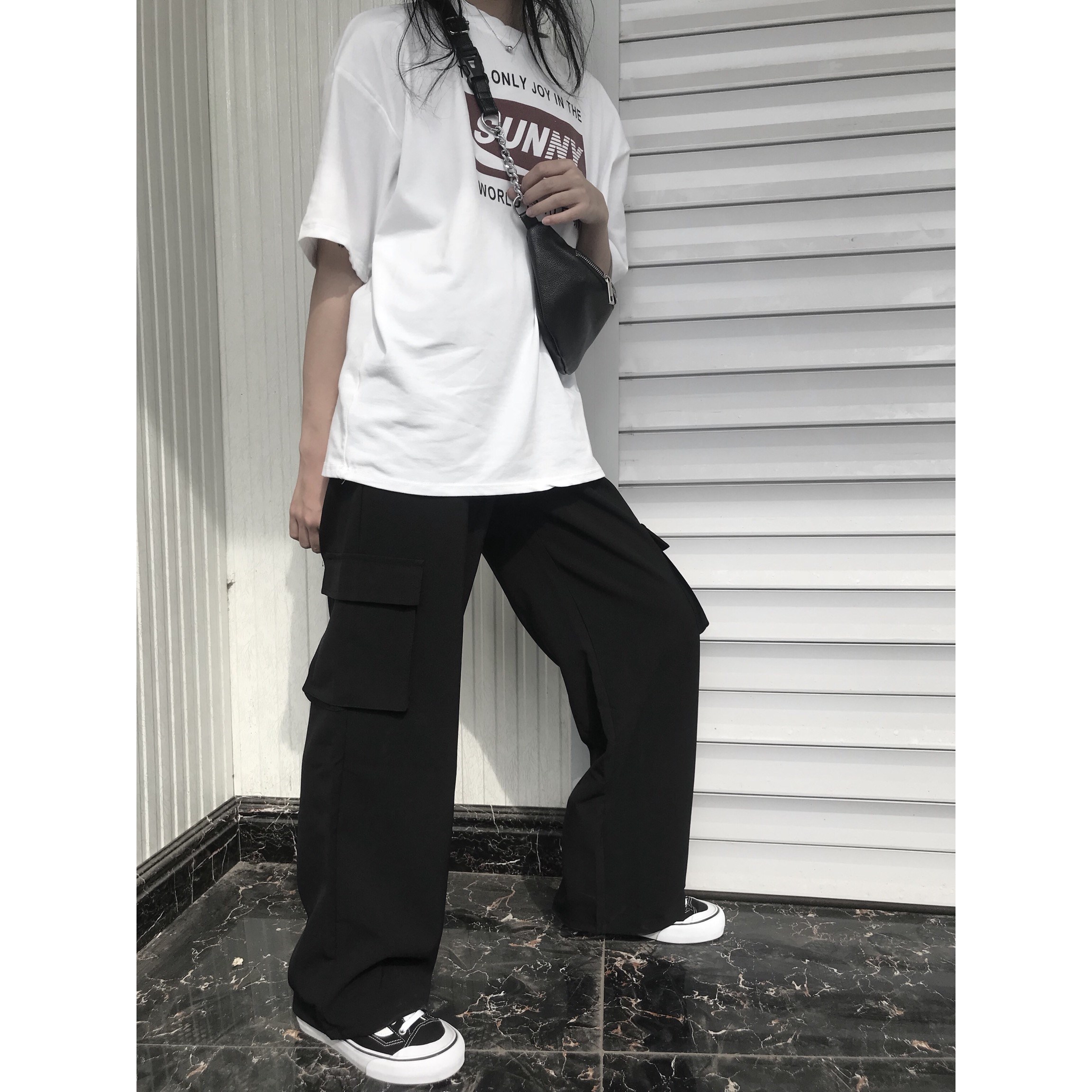 美式工装大口袋拖地裤子 复古old shcool 2018AW百搭宽松bf长裤女在类目 女装/女士精品, 裤子, 休闲裤中 - 来自Buy2taobao.com提供专业的淘宝代购服务