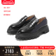 春夏新品SW女士牛皮厚底增高单鞋乐福鞋皮鞋 BEDFORD LOAFER