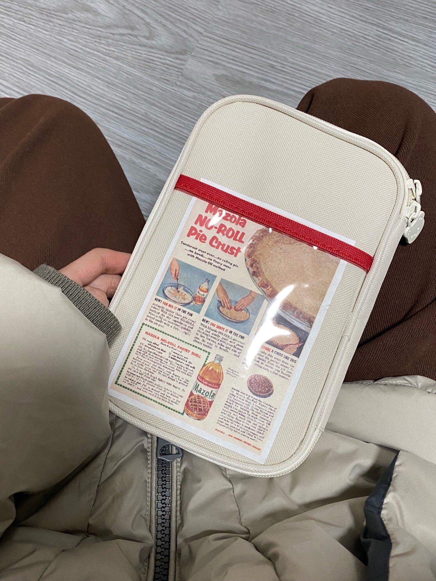 韩风ins博主撞色大容量学生党多功能简约收纳帆布笔袋文具盒双层