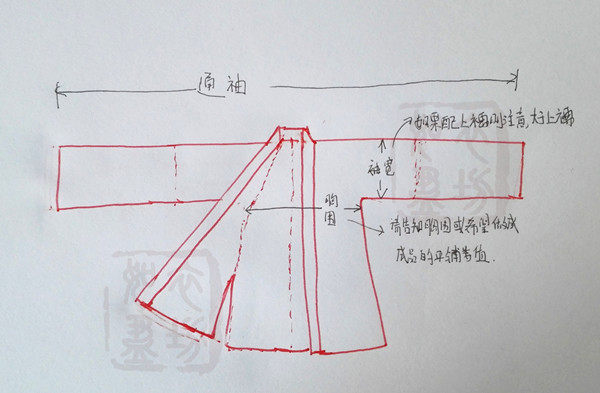 一折汉服定制_如盈衣坊汉服定制开叉直领对襟长衫来料加工费 褙子短