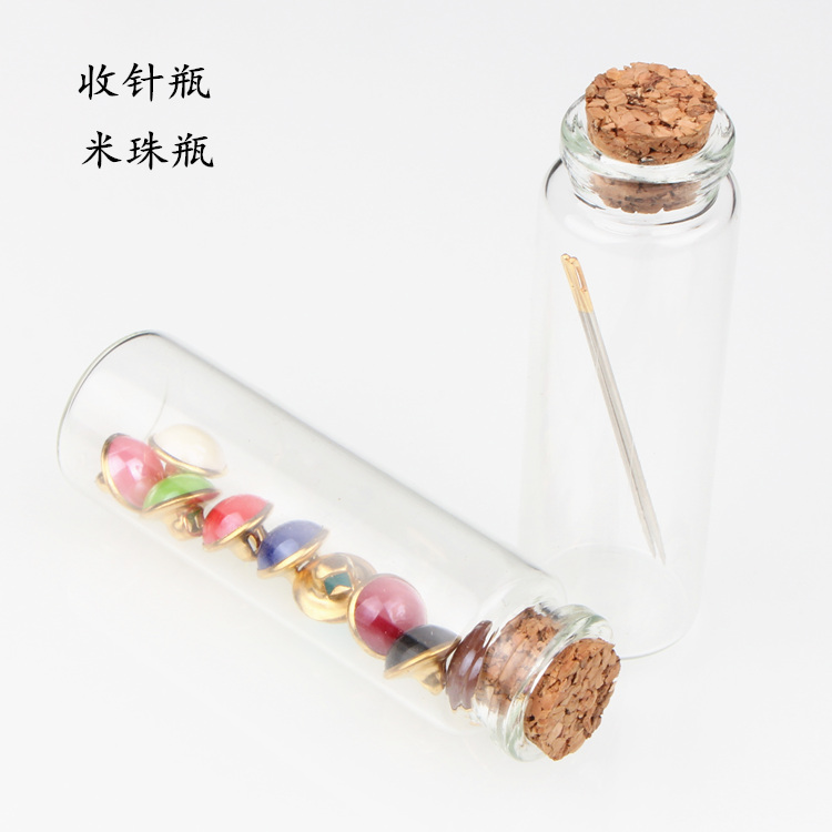 Glass Beads Embroidery needle Storage Storage Bottles Close the needle Put the needle Wishing bottle Small bottlesin the Home accessories , Creative Jewelry , Lucky/Bottle category - from Buy2taobao.com to provide professional Taobao agent buy service