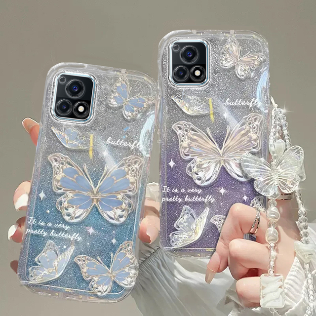 IQOOU3x手机壳IQOO U3x透明U1软U5套X全包8爱酷iqoo防摔9可爱pro潮10奢华11高档12蝴蝶13手链IQOO闪粉6男女7