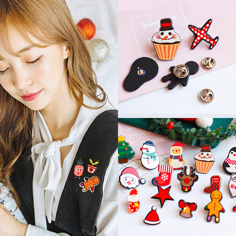 the republic of korea Christmas Sen family literature Brooch Accessories Pin Brooch overcoat Cardigan coat Jewelry Sternum badgein the Accessories/Fashion Jewelry, Brooch category - from Buy2taobao.com to provide professional Taobao agent buy service